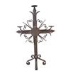 Image 2 : Vintage large wrought iron cross 28" tall