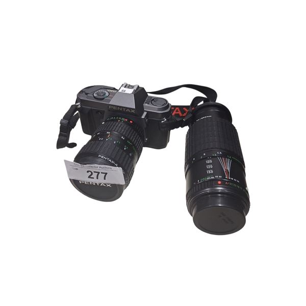 Vintage Pentax professional camera & lens