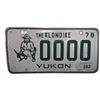 Image 1 : Vintage 1978 "The Klondike" Yukon license plate
