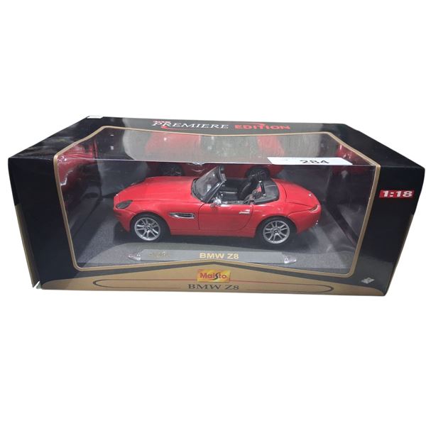NIB 1:18 scale Premiere Edition BMW Z8