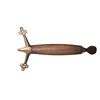 Image 2 : Vintage short sword with wooden handle & leather sheath 30" long