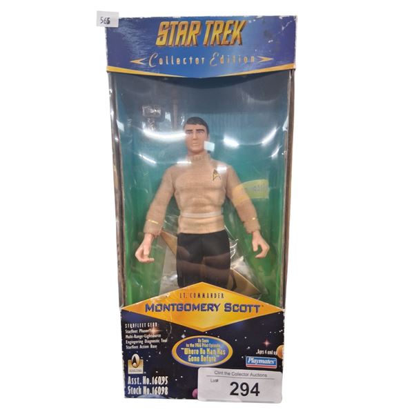 NIB Star Trek collector edition Montgomery Scott
