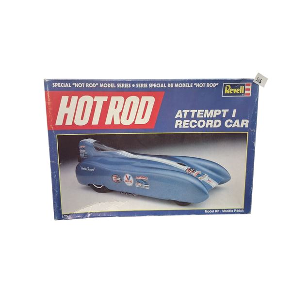 Vintage NIB Attempt 1 Record Car model kit 1:25 scale