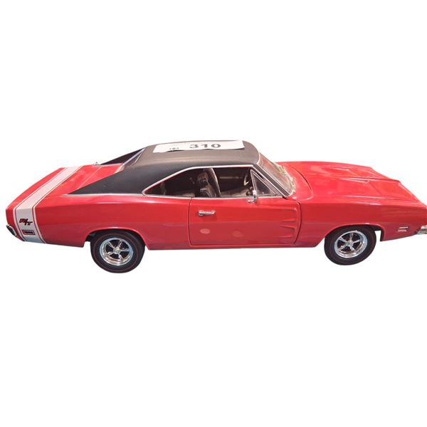 1:18 die cast 69 Dodge Charger made by Hotwheels