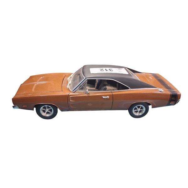 1:18 die cast 69 Dodge Charger RT made by Hotwheels
