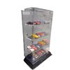 Image 2 : Lucite display case containing 25 die cast 1:64 scale vehicles