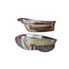 Image 1 : 2 vintage Triumph tank badges 8" long each