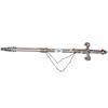 Image 1 : Vintage sword with ornate metal handle and sheath 36" long