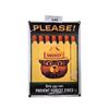 Image 1 : Vintage porcelain Smokey The Bear sign 1988 11"x7"