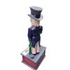 Image 3 : Vintage cast iron Uncle Sam bank 11" tall