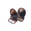 Image 1 : 2 metal book ends Indian heads 6" tall
