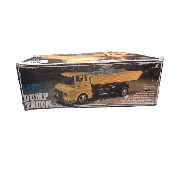 NIB Camion Dump Truck battery operated in box