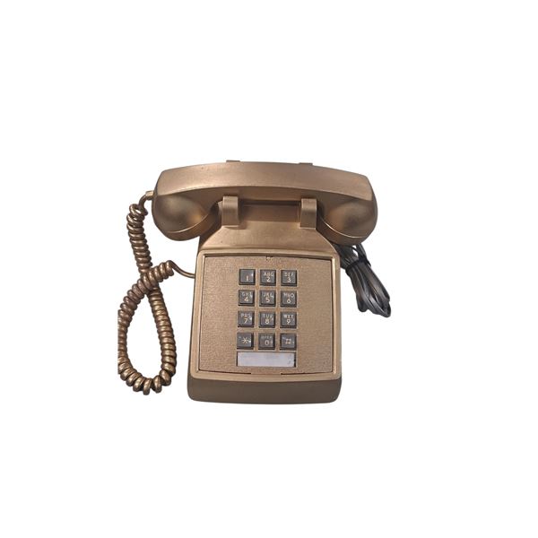 Vintage gold phone