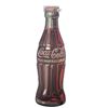 Image 1 : Cardboard vintage Coca-Cola bottle ad 16"x5"