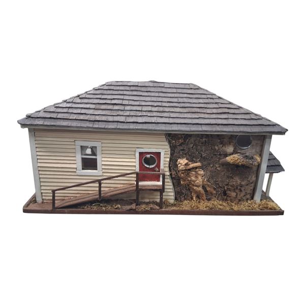 Miniature building Fort Langley Community Hall 12" long