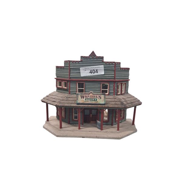 Miniature book store 12"