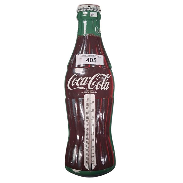 Vintage Coca-Cola thermometer 16"