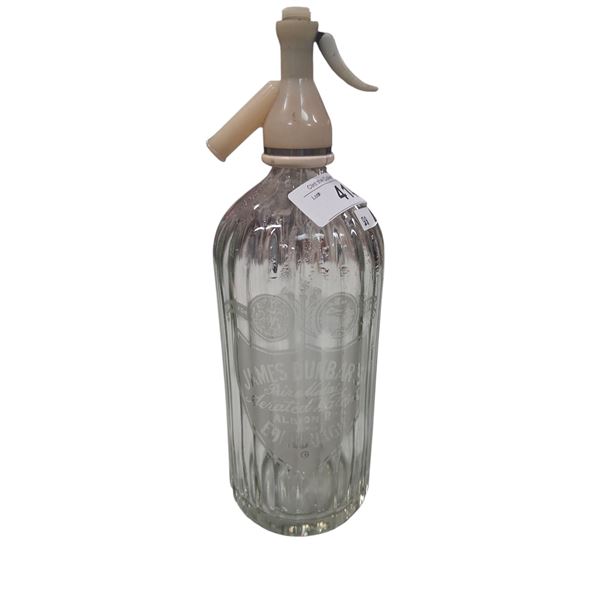 Vintage seltzer bottle 14"