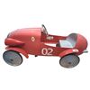 Image 1 : Vintage open wheel racer pedal car, steel body, Baghera 44"