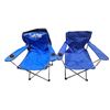 Image 1 : Lot of 2 canvas "Comfy chairs" with back rest