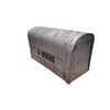 Image 1 : Vintage metal mailbox dated 1951 "Official inspection passed" 23"