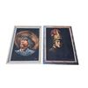 Image 1 : 2 vintage velvet paintings, 40"x28"