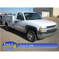 2001 CHEVROLET C2500