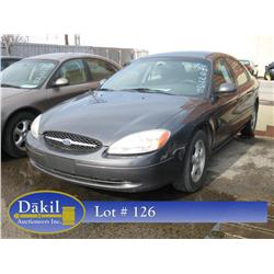 2003 FORD TAURUS