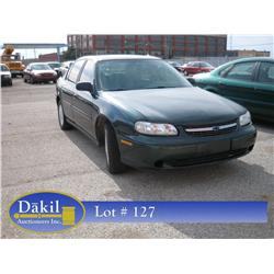 2002 CHEVROLET MALIBU
