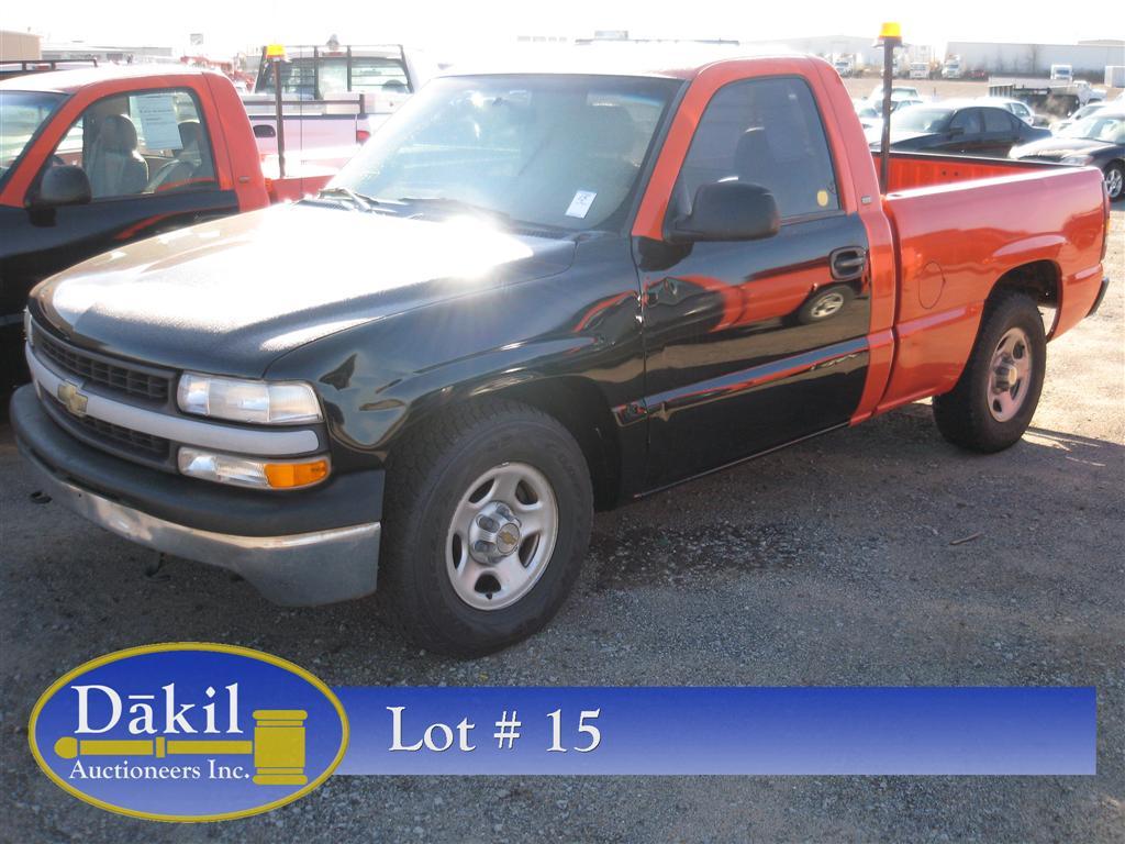 2000 CHEVROLET 1500 REG CAB