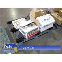 BACK BRAKES, FIRE SHIELDS, HEARING PROTECTORS;