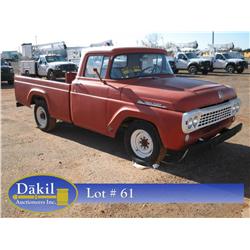 1958 FORD F250 PICKUP,