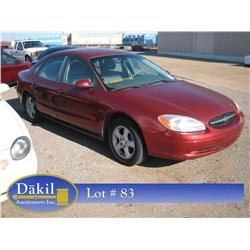 2000 FORD TAURUS SE
