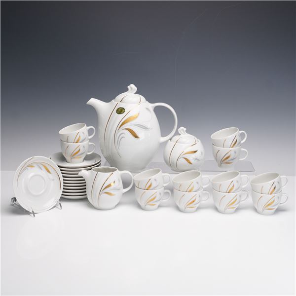 27pc Johann Seltmann Vohenstrauss Tea and Coffee Set with Lids