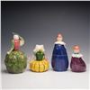 Image 2 : 4pc Horchow Italian Ceramic Vegetable Canister Set