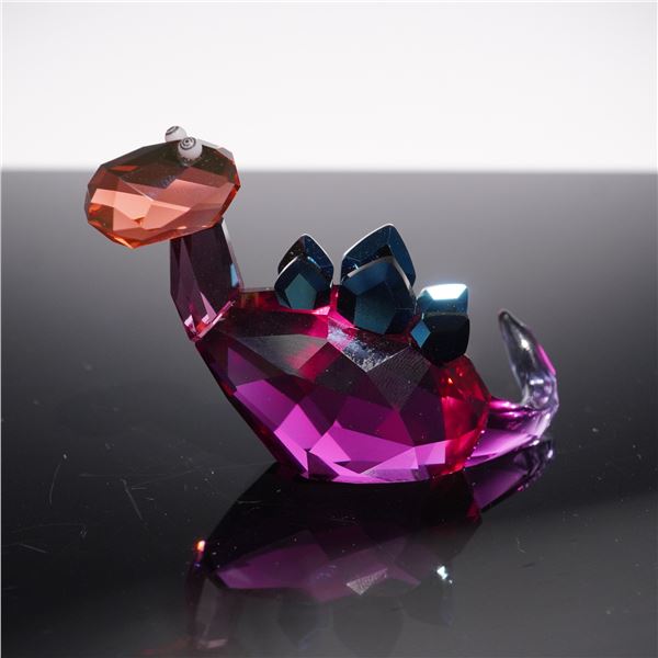 Swarovski Crystal Figurine, Lovlots Dinosaurs Stephanie the Stegosaurus