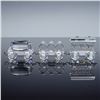 Image 4 : 7pc Swarovski Silver Crystal Express Train with Mirror Track Base