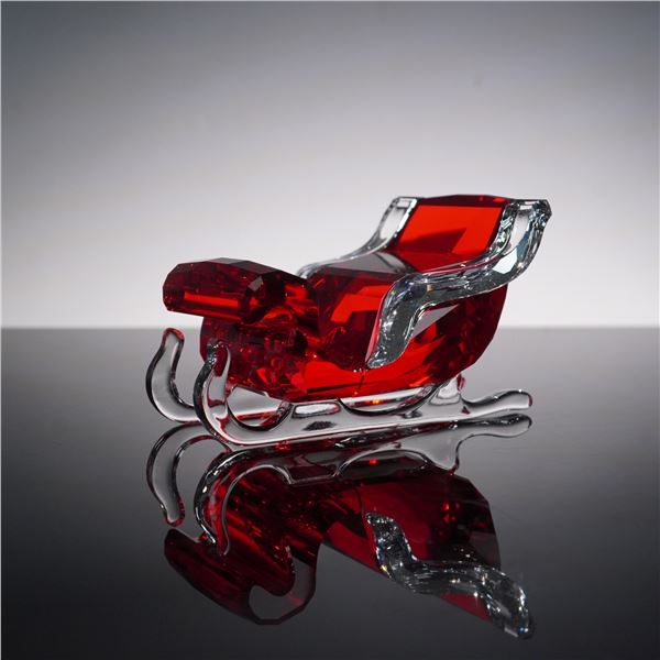 Swarovski Crystal Figurine, Santa's Sleigh