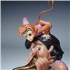 Image 3 : 2pc Walt Disney Classics Figurines, Aladdin and Abu with Magic Carpet