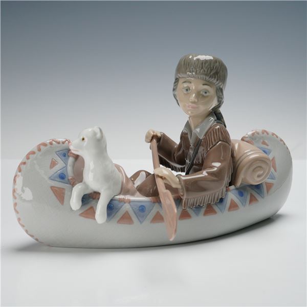 Lladro Figurine, Little Explorer 1006640