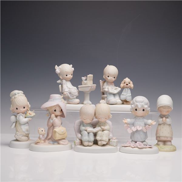 7pc Enesco Johnathan & David  Porcelain Figurines