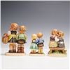 Image 2 : 3pc Goebel Hummel Figurines, Children in Pairs