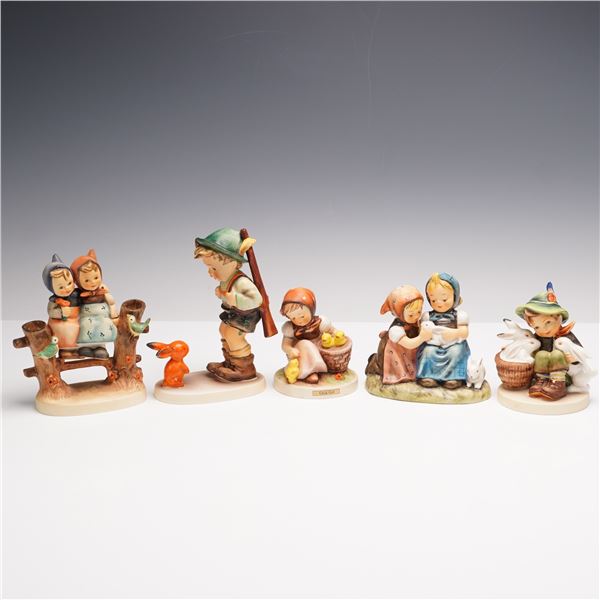 5pc Goebel Hummel Animal Pal Themed Figurines