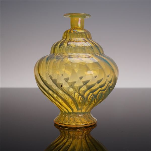 Vintage French Glass Perfume Bottle