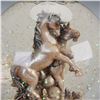 Image 2 : 2pc Slag Glass Unicorn Box & Unicorn Music Box (Imagine)