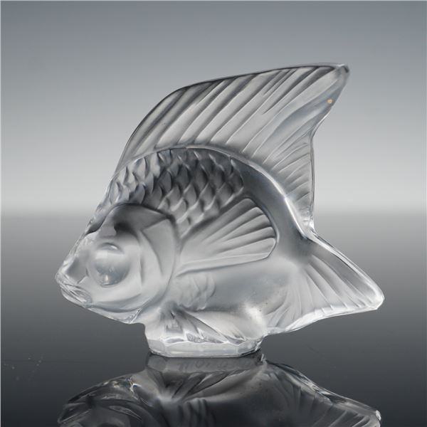 Lalique Crystal Clear Fish