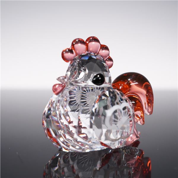 Swarovski Crystal Figurine, Lovlots Zodiac Ko Ko the Rooster