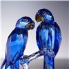 Image 4 : Swarovski Crystal Figurine, Hyacinth Macaws