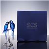 Image 7 : Swarovski Crystal Figurine, Hyacinth Macaws