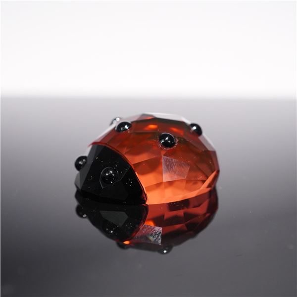 Swarovski Crystal Figurine, Lucky Ladybug